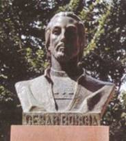 Busto a César Borgia