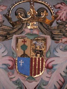 Escudo en Veruela